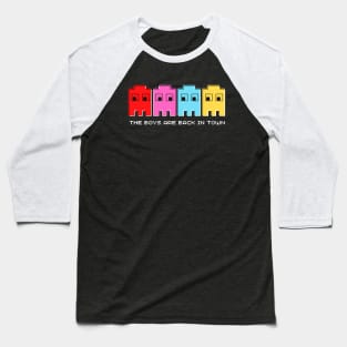 The ghosts are back in town, 8-bit retro arcade ghosts Baseball T-Shirt